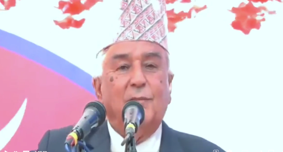 NC leader Ram Chandra Poudel seeks Madhav Nepal’s support for premiership