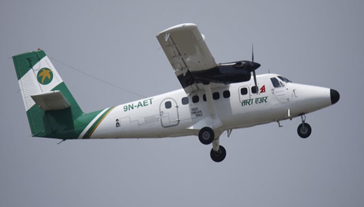 Bird collides against  Tara Air’s cargo plane in Humla