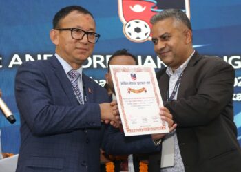 AFC President congratulates newly-elected ANFA President Nembang
