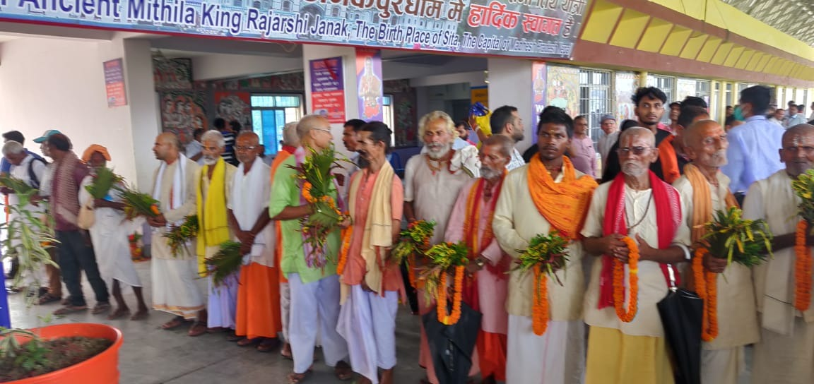 ‘Bharat Gaurav Tourist Train’ arrives in Janakpur carrying 500 pilgrims