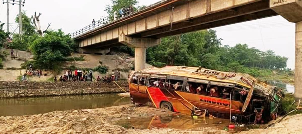 Rupandehi bus accident: Six among nine deceased identified