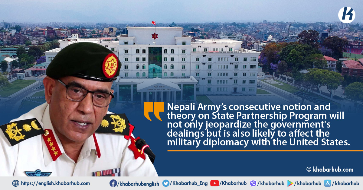 Nepali Army’s ‘misdemeanor’ could affect military diplomacy with the US
