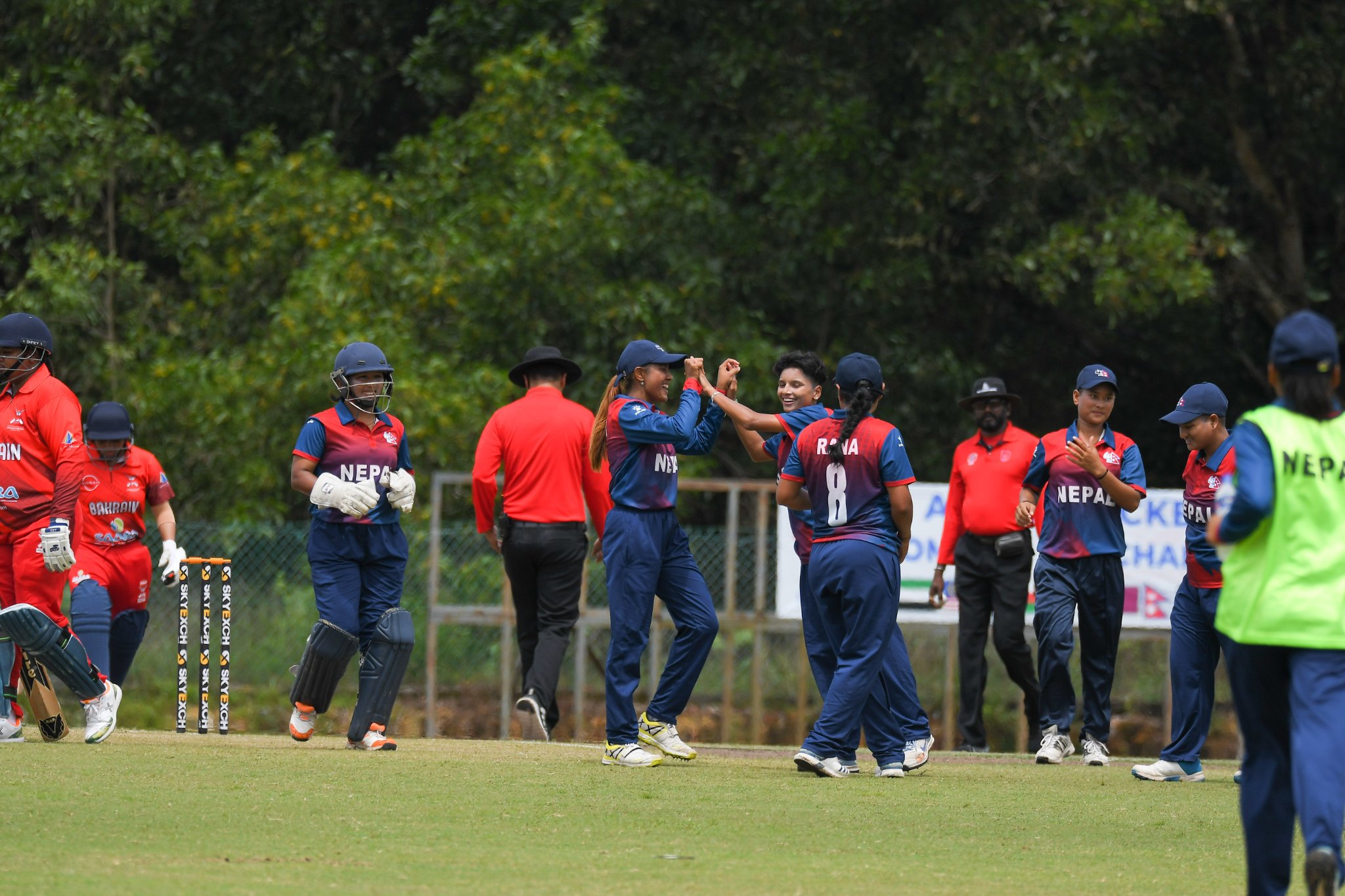 Nepal enters semi-finals in ACC Women’s T20 defeating Bahrain by eight wickets