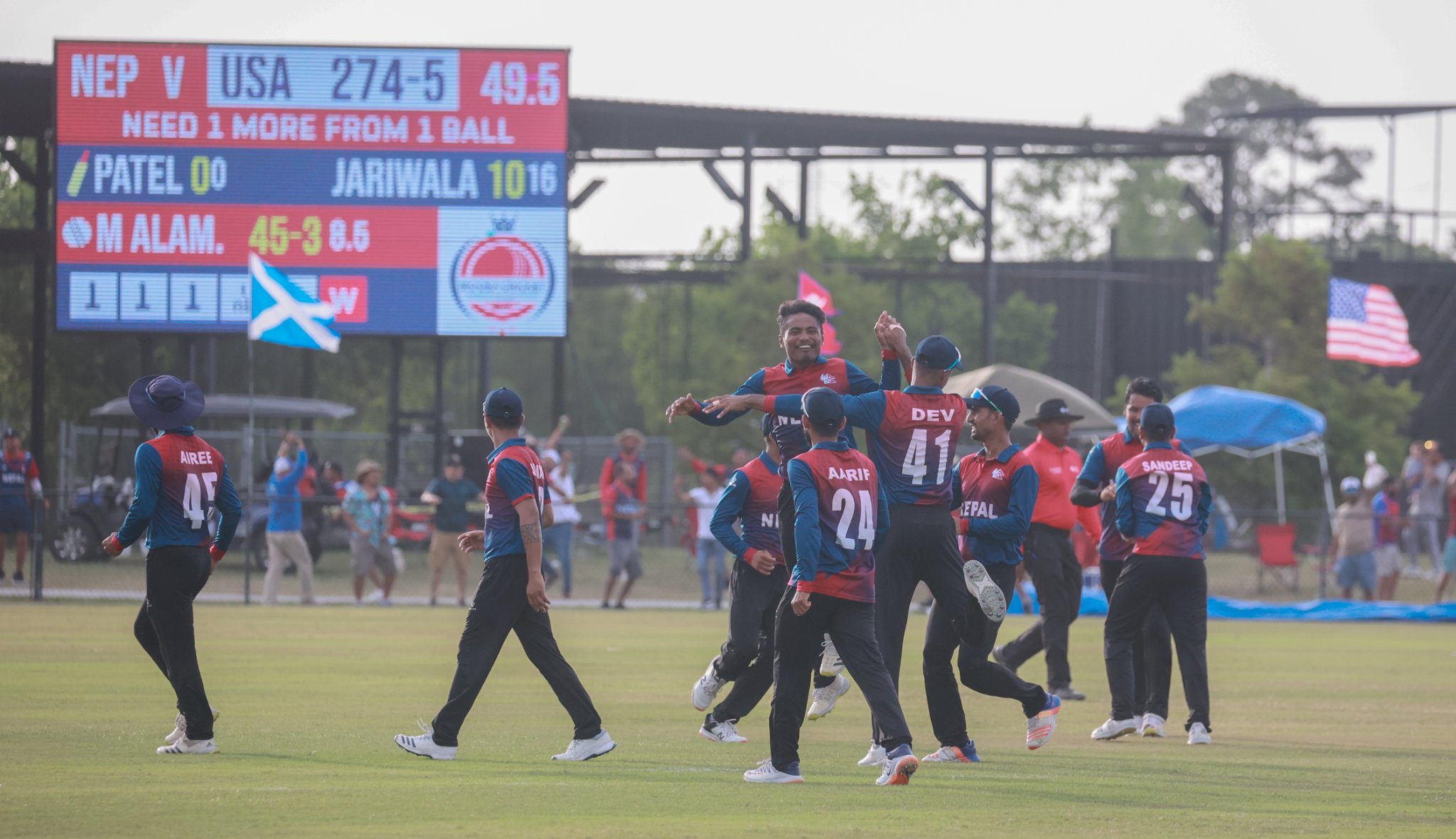 Match between Nepal, US under ICC Men’s Cricket World Cup League 2 ends