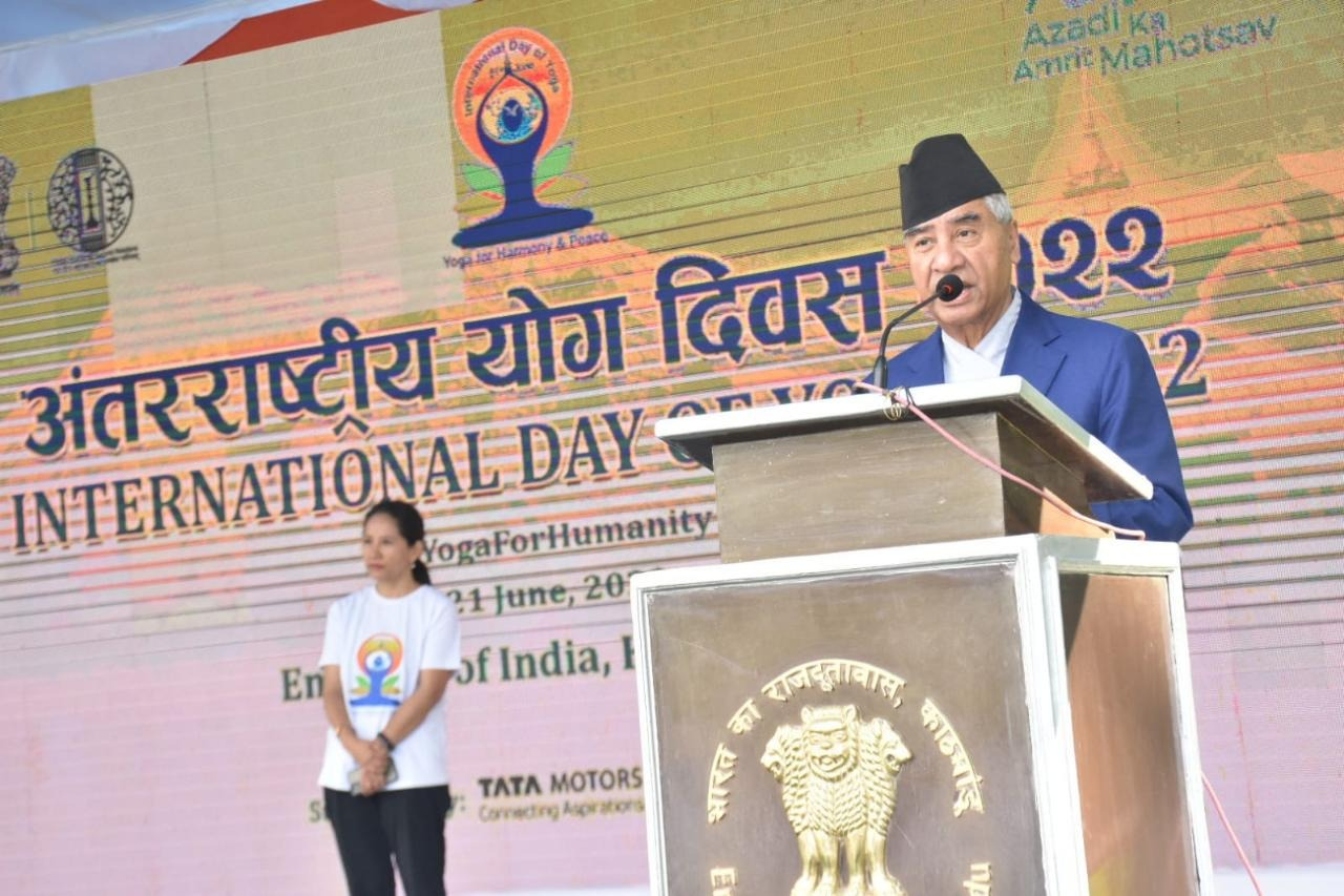 International Day of Yoga 2022 celebrated today (In pics)