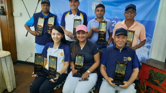 SAFGR Cup Golf 2022: Simkhada, Nathan and Bhattarai win trophy 