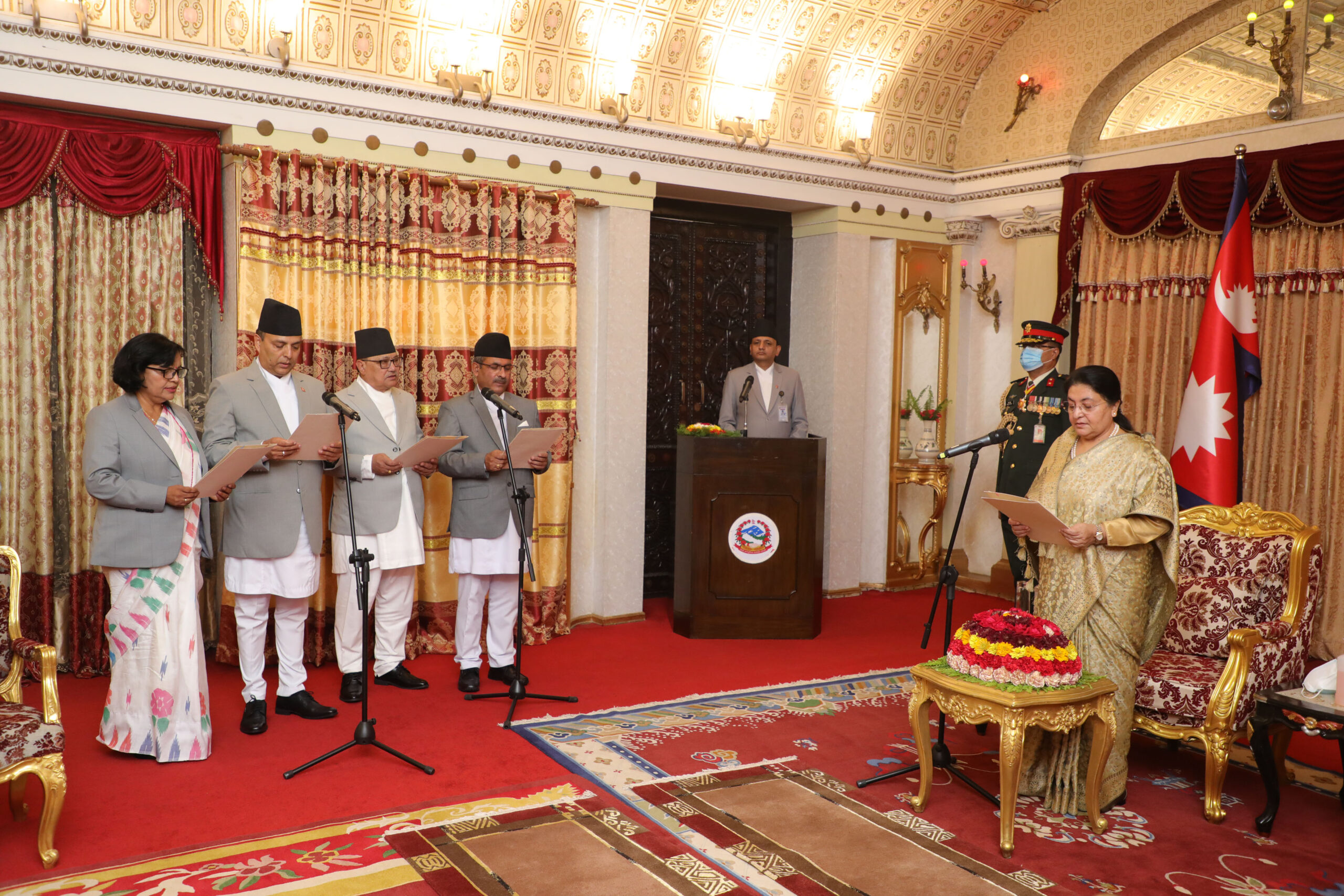 Four ambassadors take oath before President