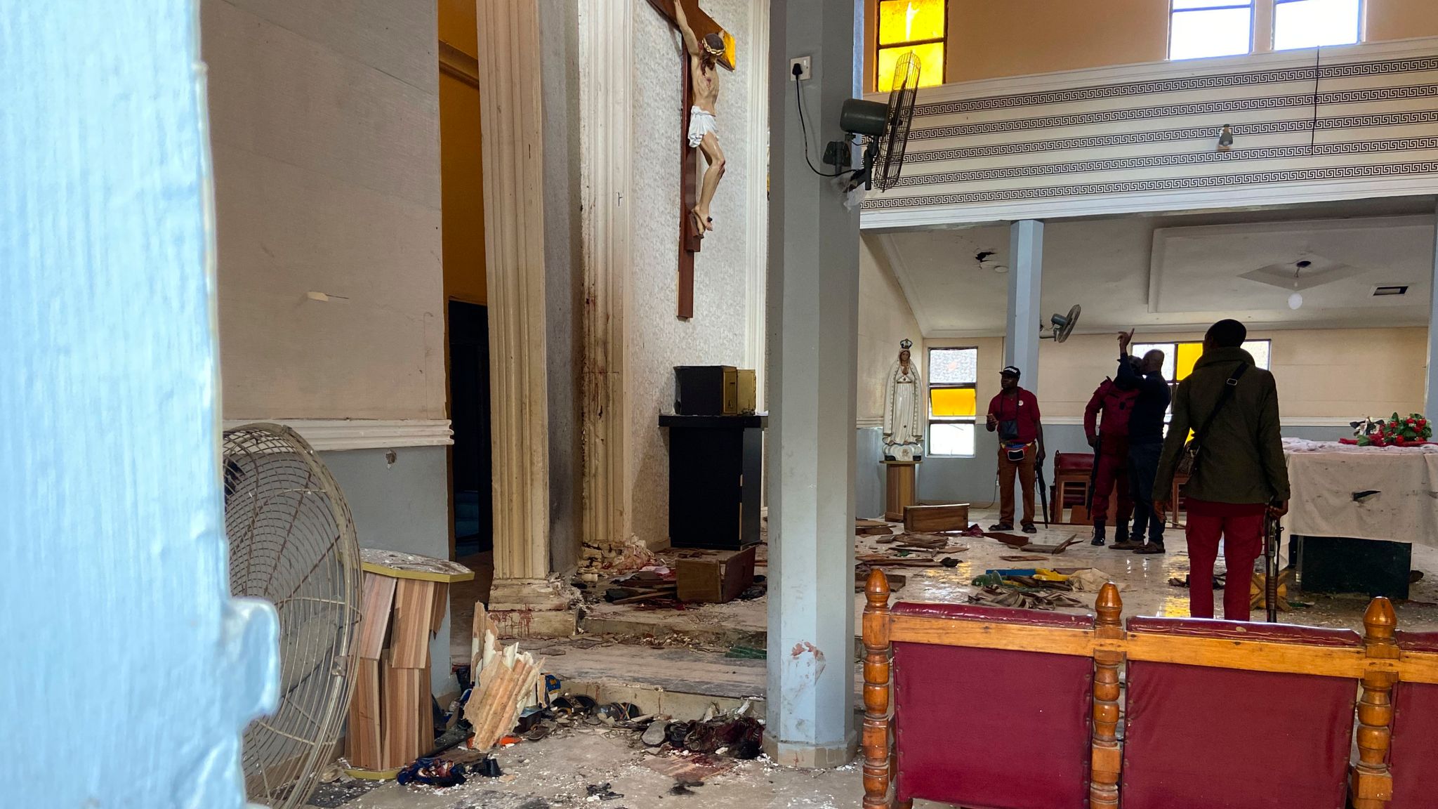 50 feared killed as gunmen attack church in Nigeria