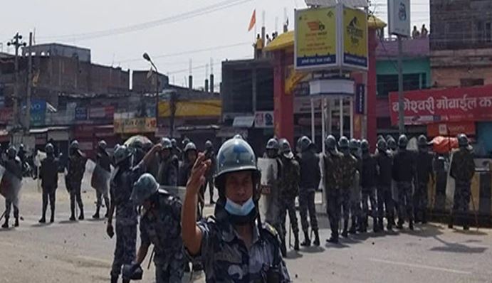 Some police hurt in clash with local people in Nepalgunj
