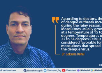 Dengue outbreak in rainy season and preventive measures