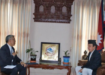 US Assistant Secy Lu calls on Foreign Minister Khadka