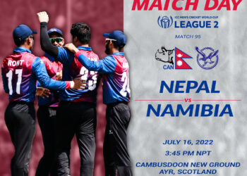 ICC League-2: Nepal aims to take revenge against Namibia today