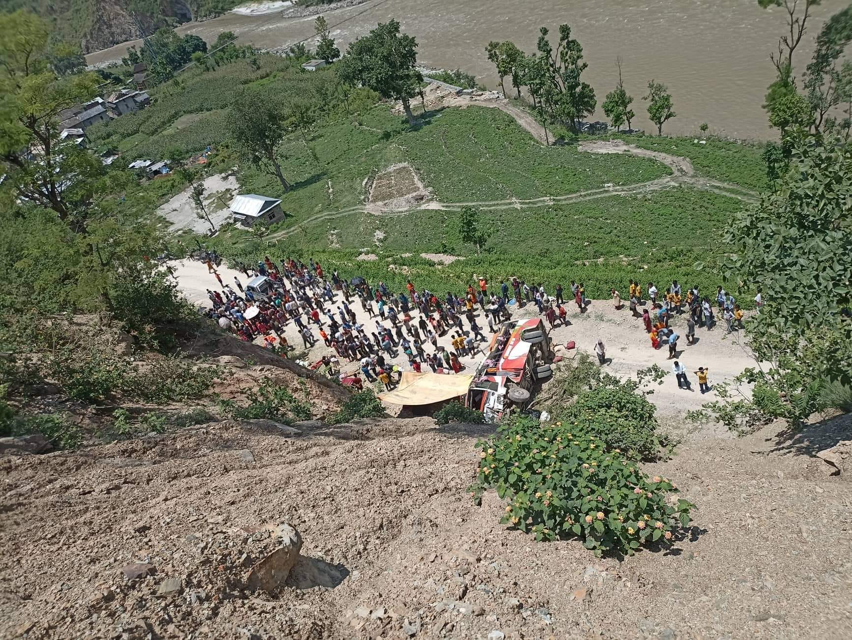 Ramechhap bus accident: Brake failure suggested as cause of mishap