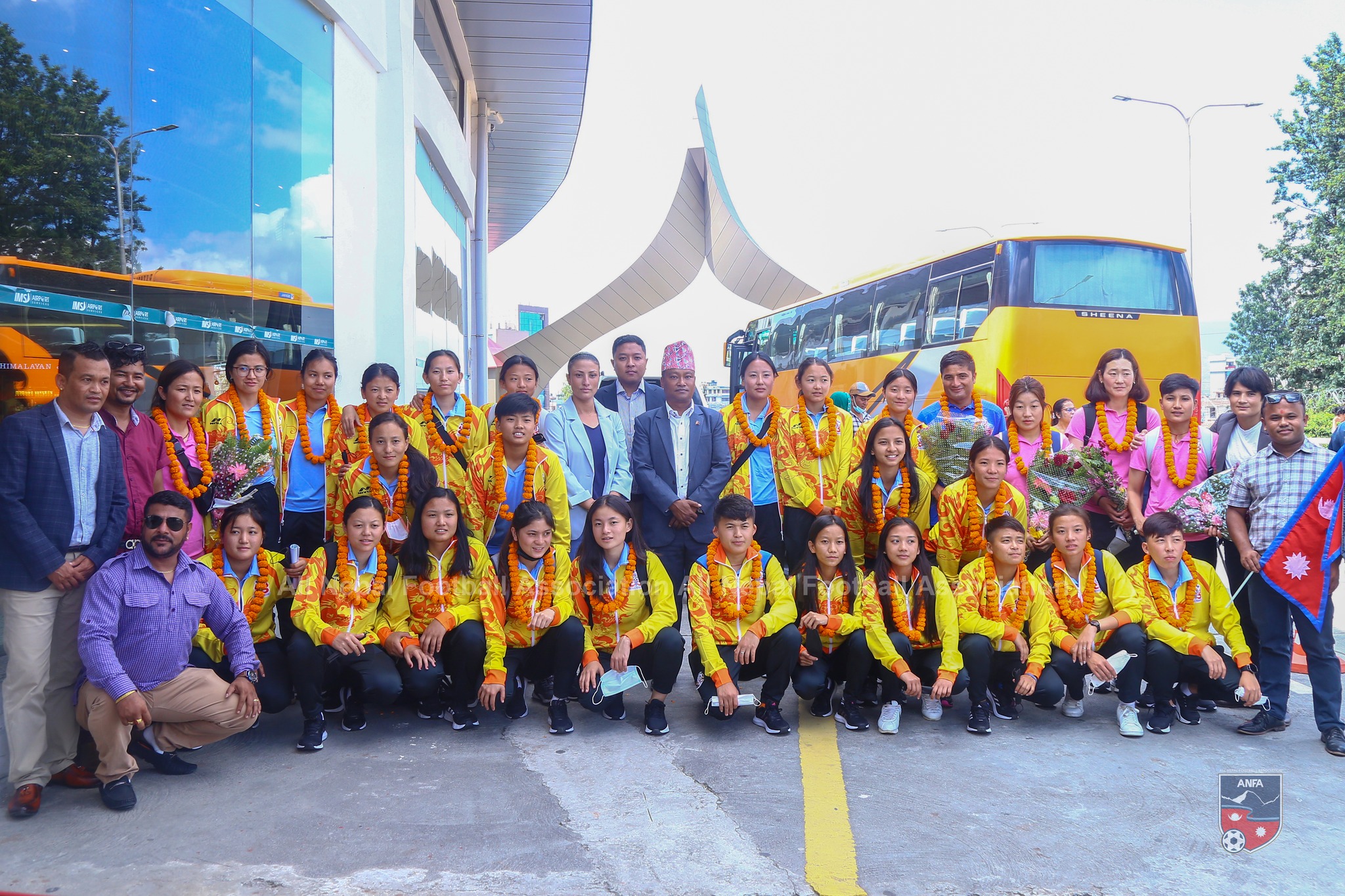 Bhutanese team arrives in view of SAFF Women’s Championship