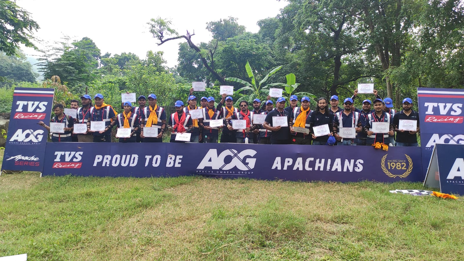 TVS organizes AOG ride In Dhangadi