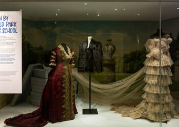 The historic moment, first Nepali documented in the Fashion Museum