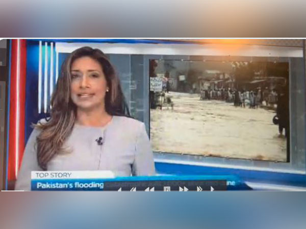 Canadian anchor continues with live TV segment on Pakistan floods even after swallowing fly