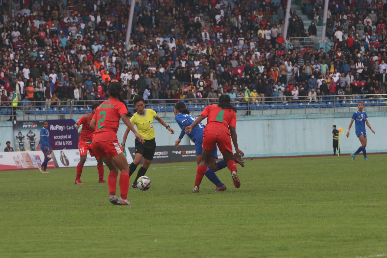 Bangladesh clinches title of SAFF Women’s Championship 2022