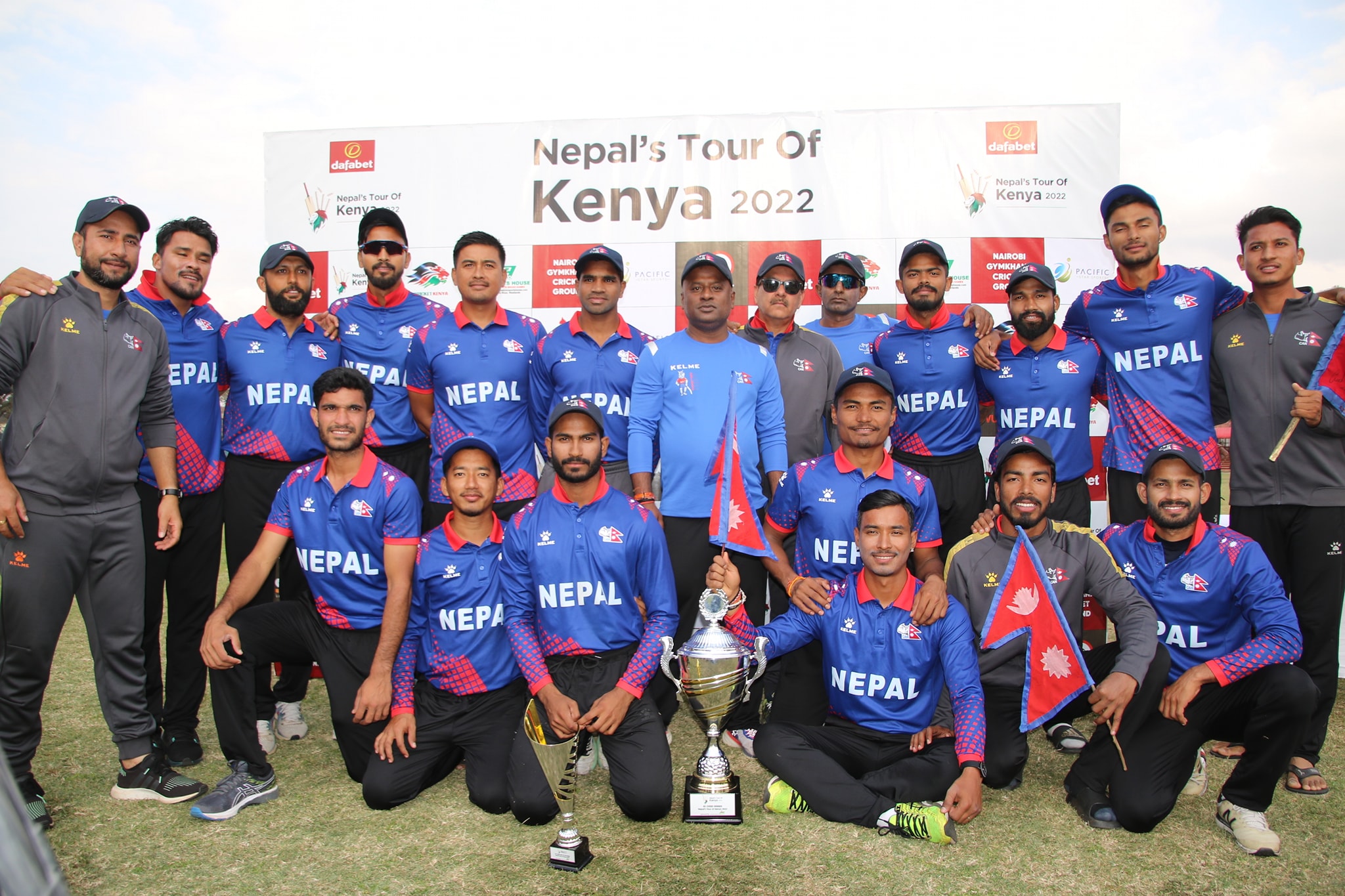 Nepal records a clean sweep against Kenya in ODI series