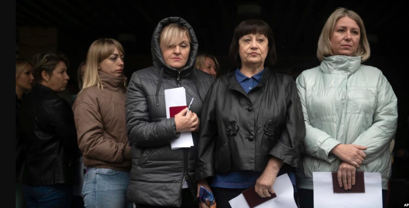 Ukraine says residents coerced into Russian annexation vote