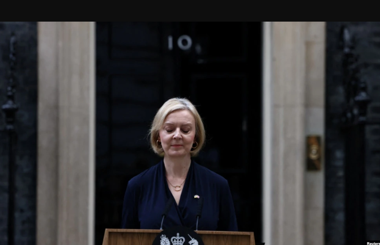 British PM Liz Truss resigns after just six weeks in office