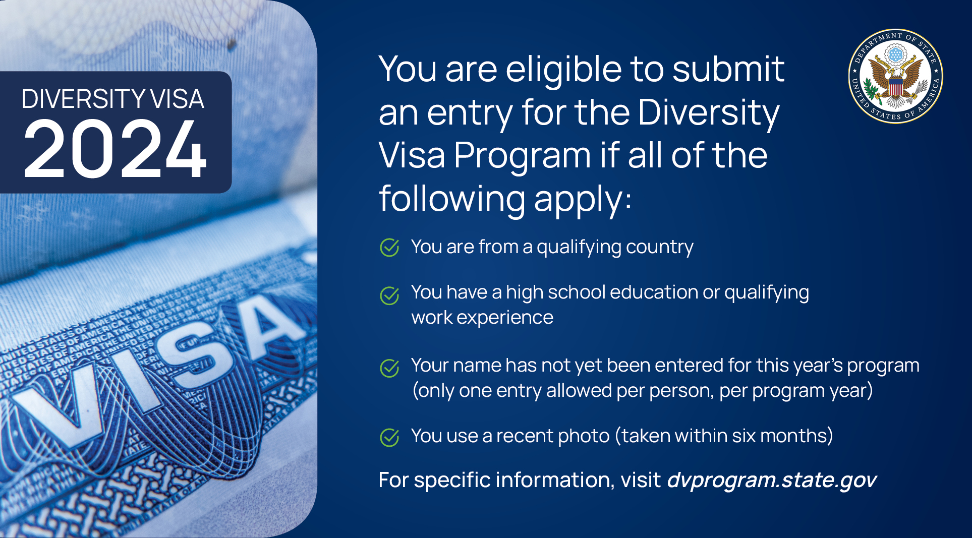 Application for Diversity Visa 2024 opens « Khabarhub