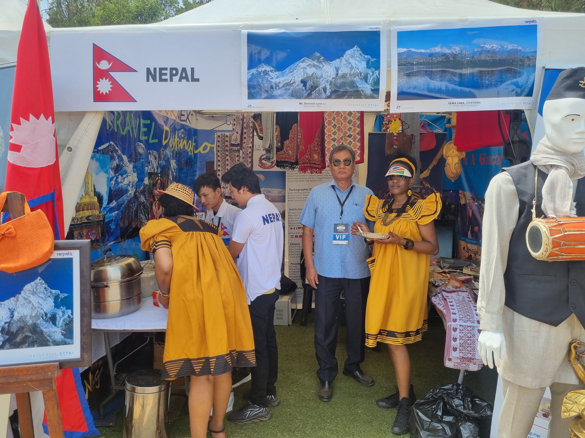 Nepal participates in Diplomatic Fun  Fair in South Africa