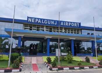 Passengers heading home for festivals stranded at Nepalgunj airport for want of tickets