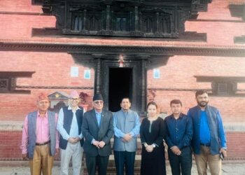 Prachanda visits Gorkha Durbar