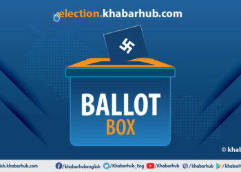 55 percent votes cast in 10 constituencies of Kathmandu