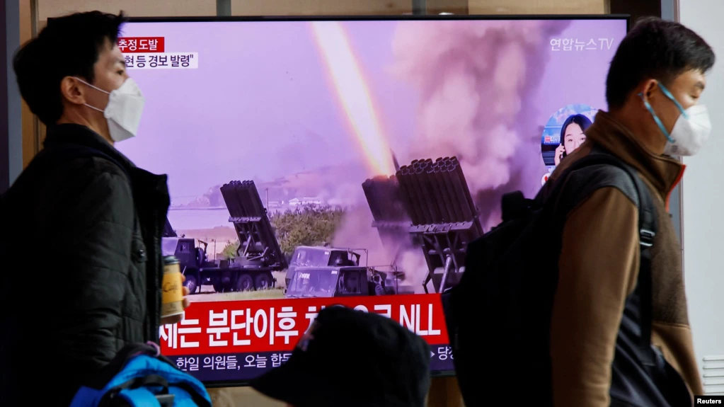 North Korea fires ballistic missile toward sea, South Korea says