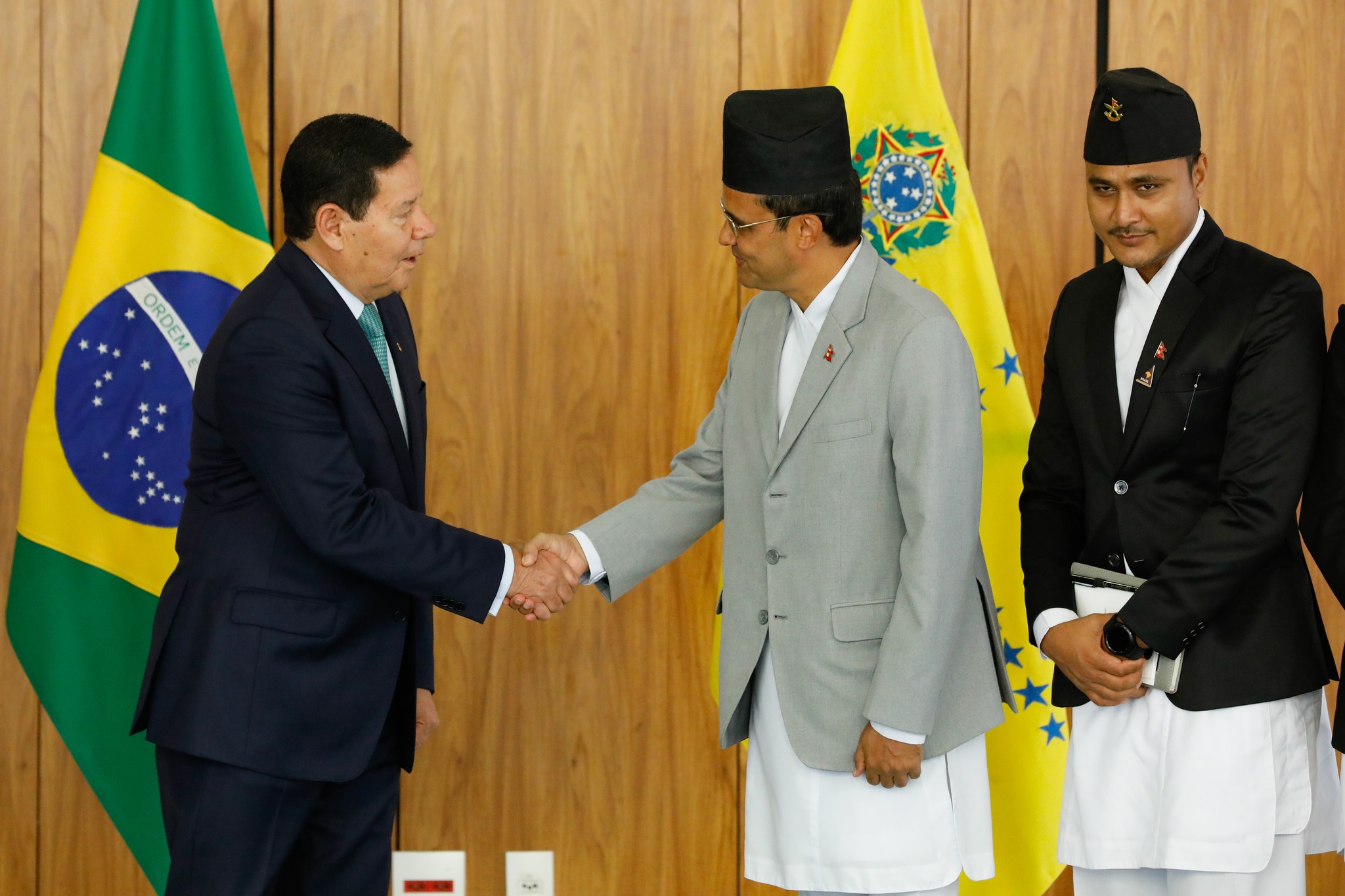 Nepal’s ambassador to Brazil presents credentials