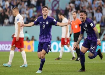 FIFA WC: Argentina storm into round of 16 after 2-0 win over Poland