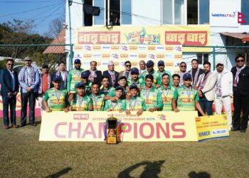 Sudurpaschim becomes new champion in men’s cricket