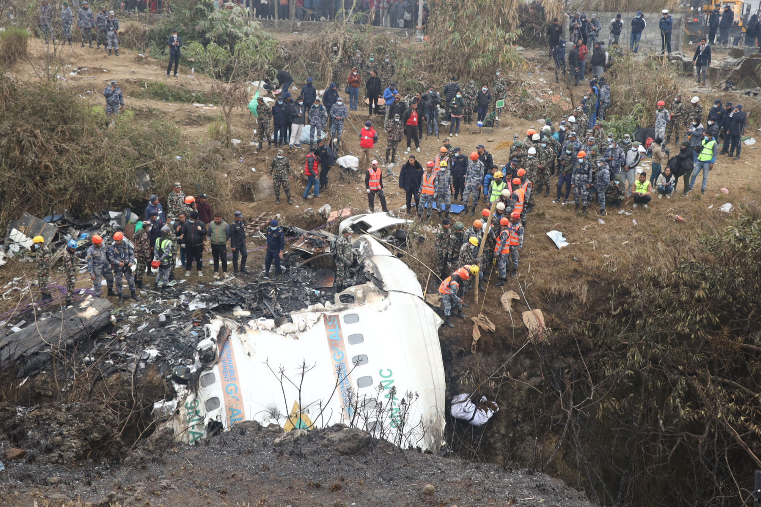 Insurance surveyors, lawyers arrive Nepal to assess crash damages