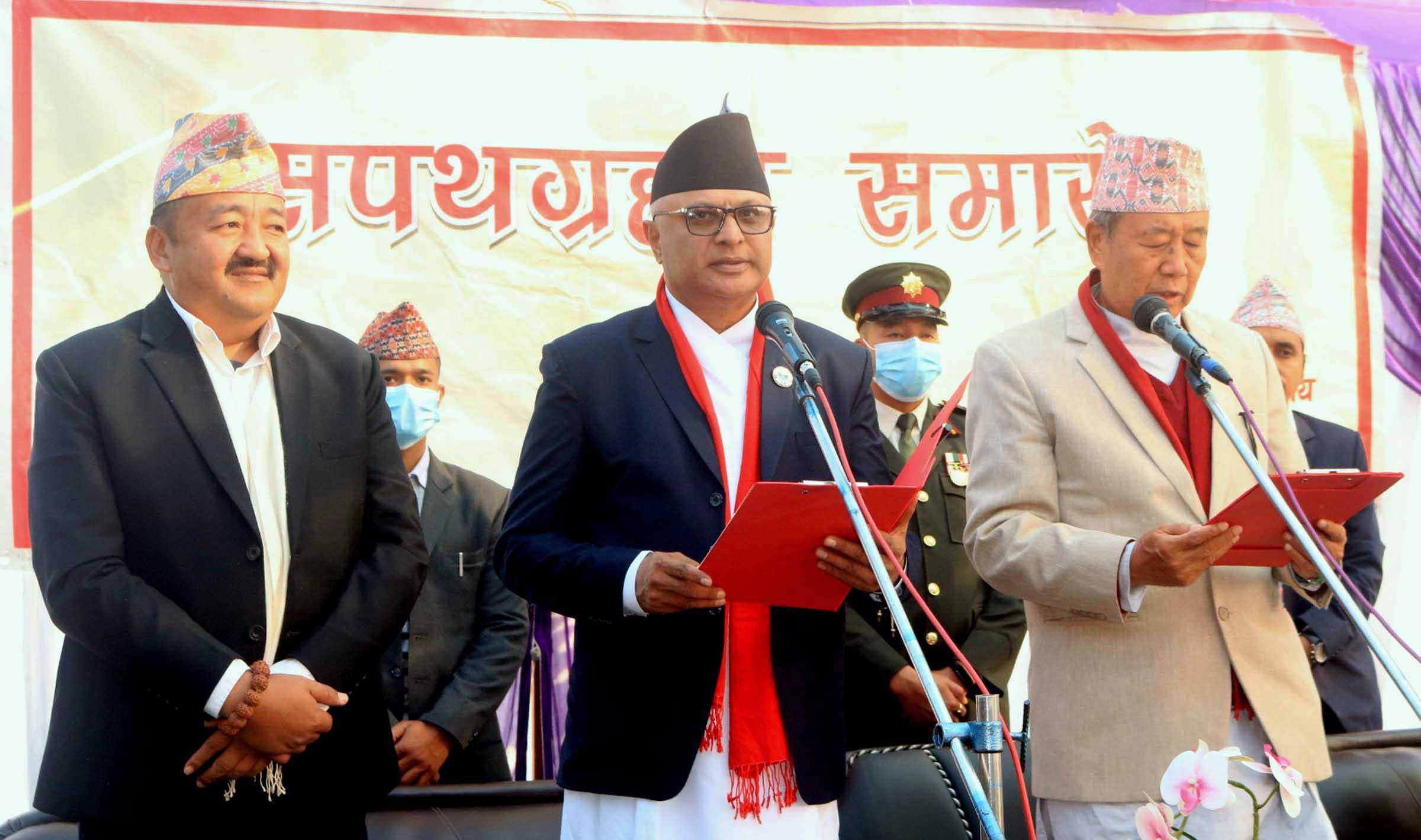 Province 1 Chief Minister Karki takes oath of office