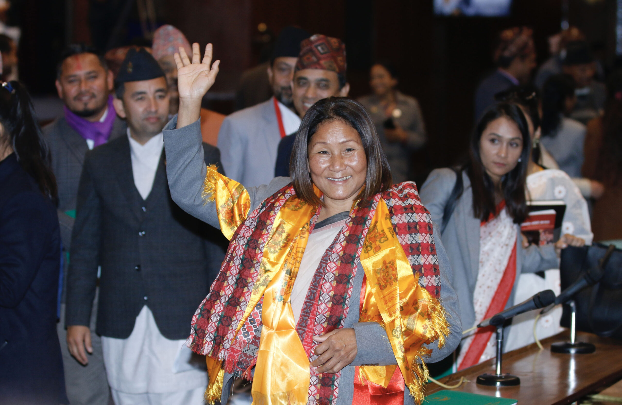 Newly-elected Deputy Speaker Rana announces her political dissociation