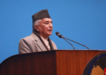NC senior leader Poudel stresses on consensus, collaboration, unity among all political parties