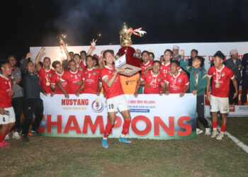 Tribhuvan Army Club wins Bhadrapur-Jhapa Gold Cup title