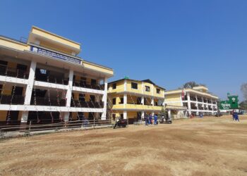 Japan hands over reconstructed school building in Nuwakot