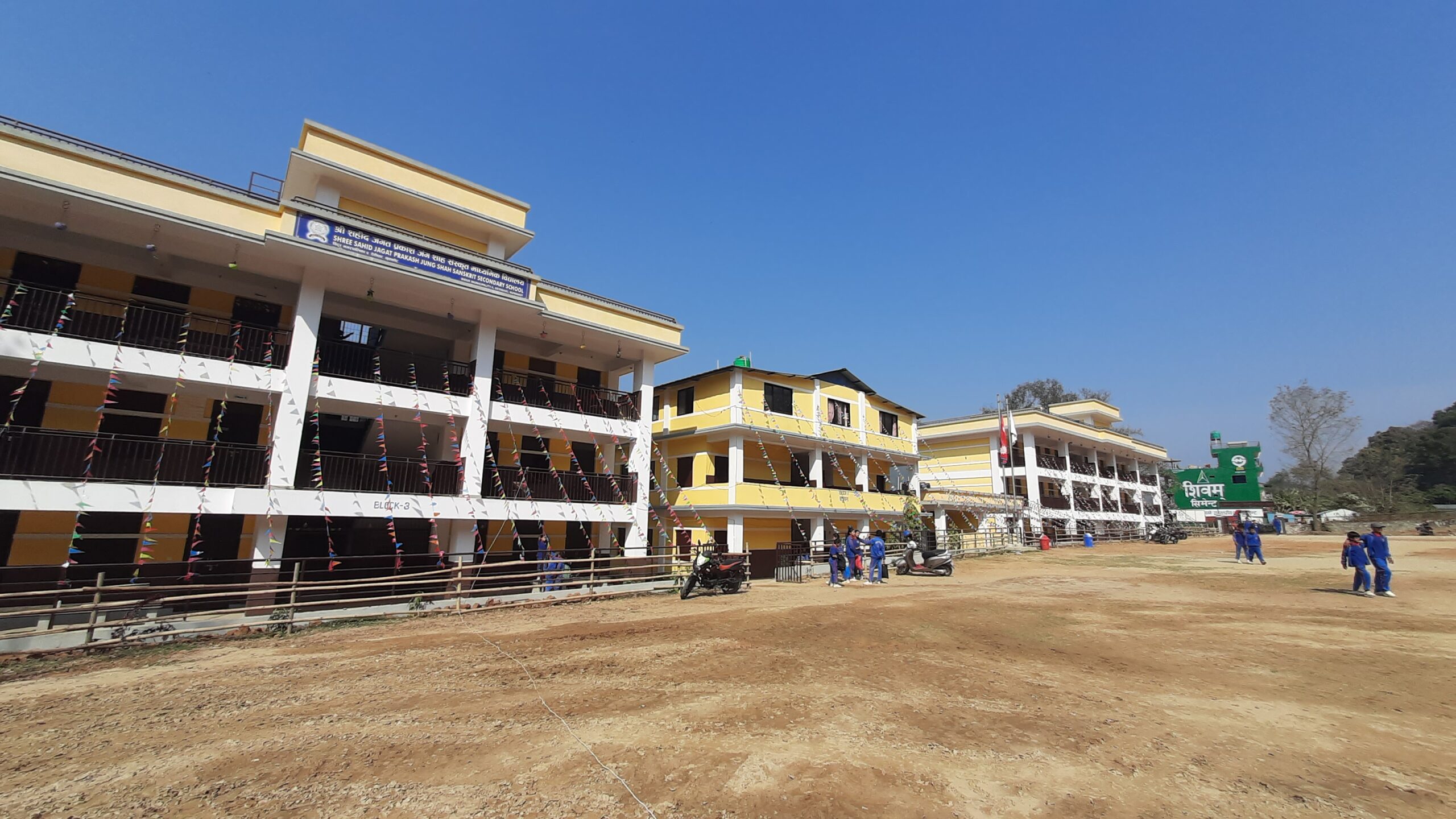 Japan hands over reconstructed school building in Nuwakot