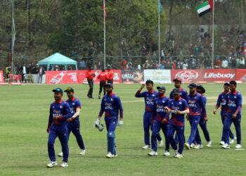 Nepal playing against India in Asian Games cricket today