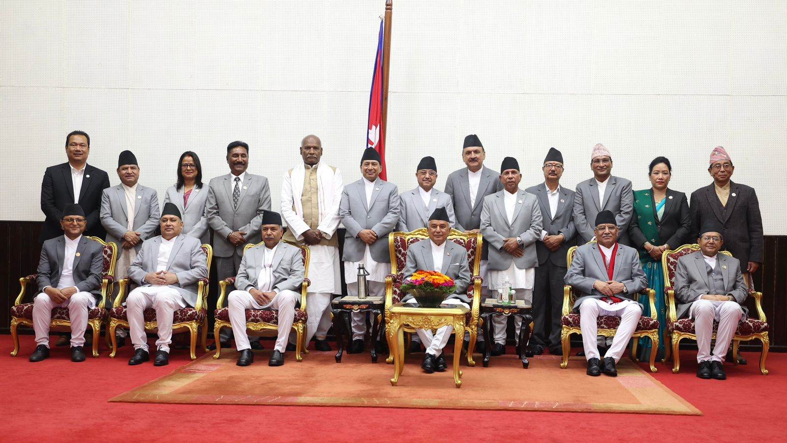 Newly-appointed ministers sworn in