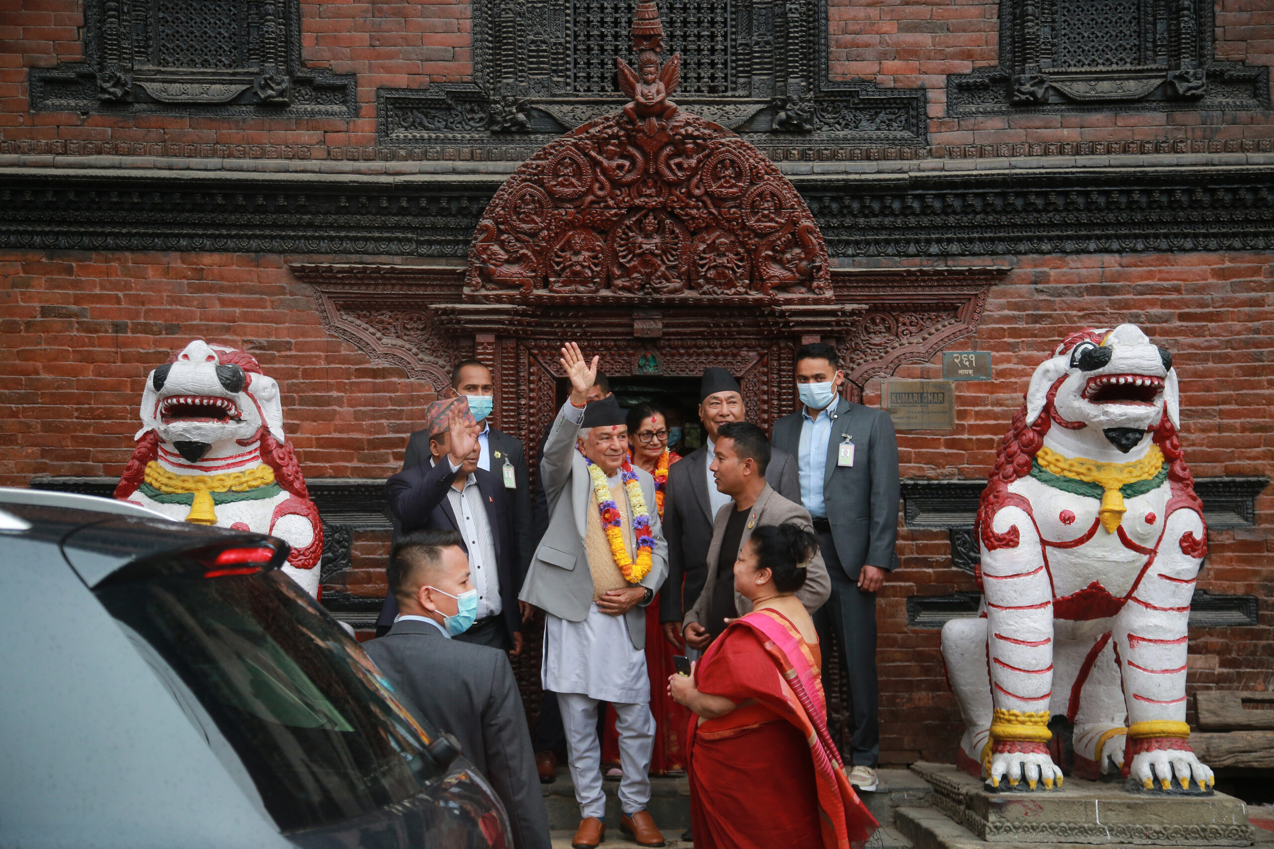 President Paudel pays homage to Living Goddess Kumari