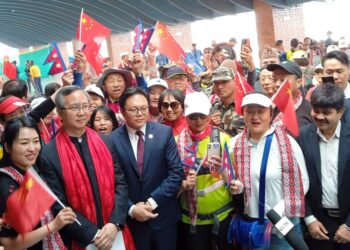 181 Chinese tourists arrive in Kathmandu on chartered flight to celebrate Nepali New Year