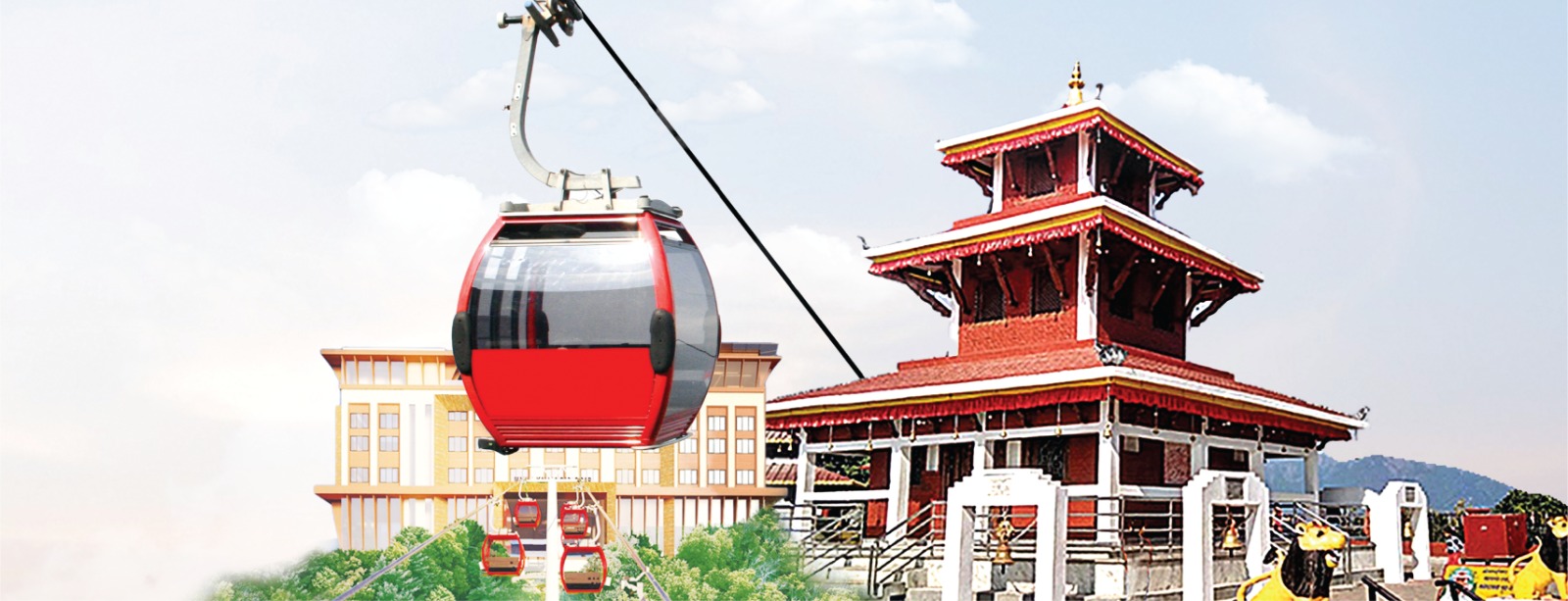 Maulakali cable car comes into operation from Friday