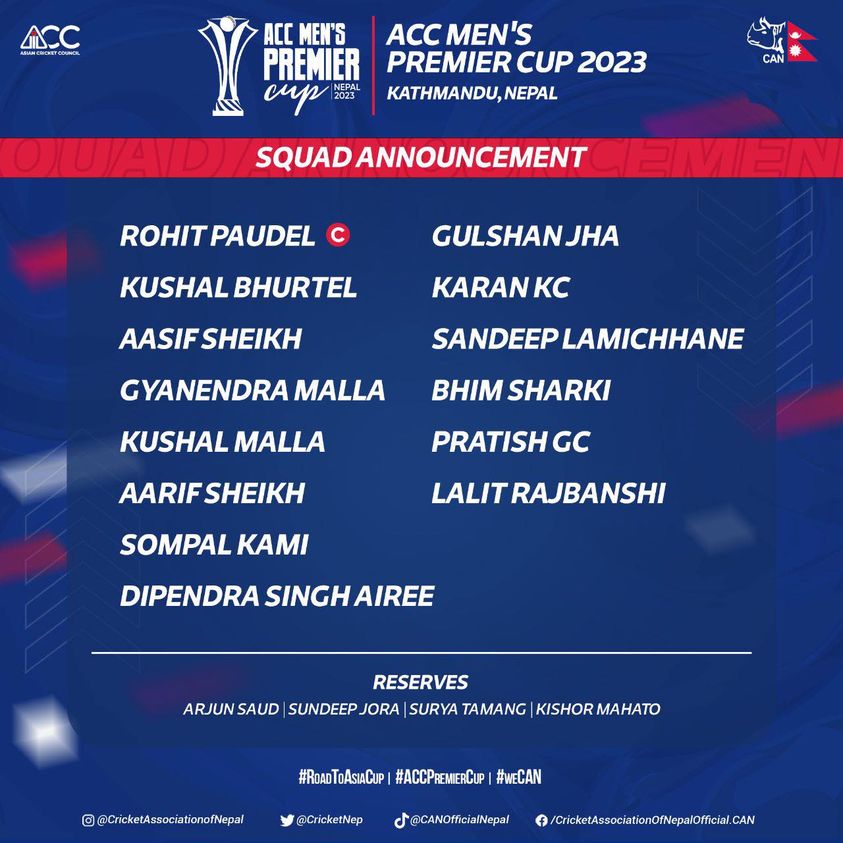 ACC Premier Cup Cricket tournament begins today « Khabarhub
