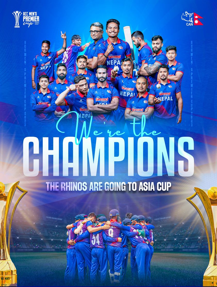 ACC Men’s Premier Cup Nepal win UAE by 7 wickets « Khabarhub