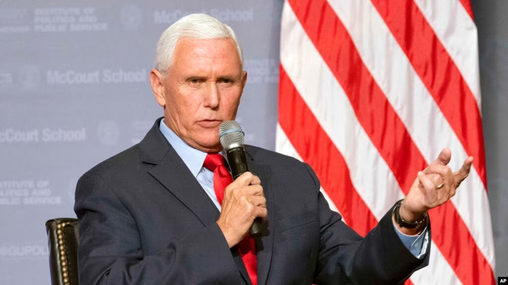 Former US Vice President Pence to launch presidential bid June 7