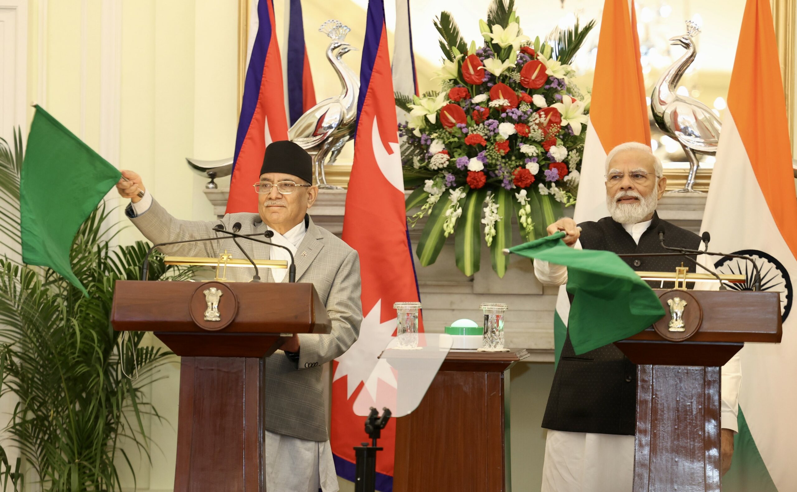 PM’s India visit: New Butwal-Gorakhpur transmission line launched